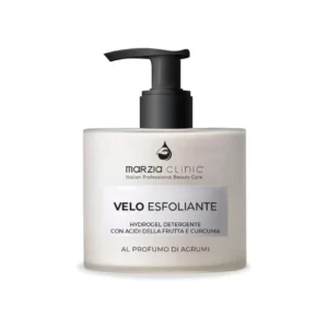 Exfoliačný čistiaci hydrogel s ovocnými kyselinami a kurkumou 4 exfoliačný čistiaci gél na pleť