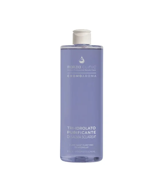 Novinky 7 Čistiace tonikum CLARY SAGE TRI-HYDROLAT pre aknóznu pleť Professional CROMOAROMA