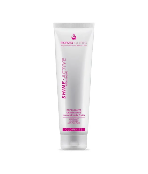 GLOWhite Exfoliačný čistiaci gél s ovocnými kyselinami Shine·Active Professional