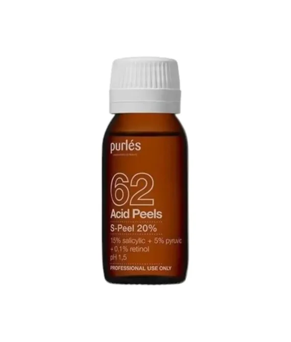 Chemický peeling Purlés 62 S-Peel 20% – kyselina salicylová a retinol