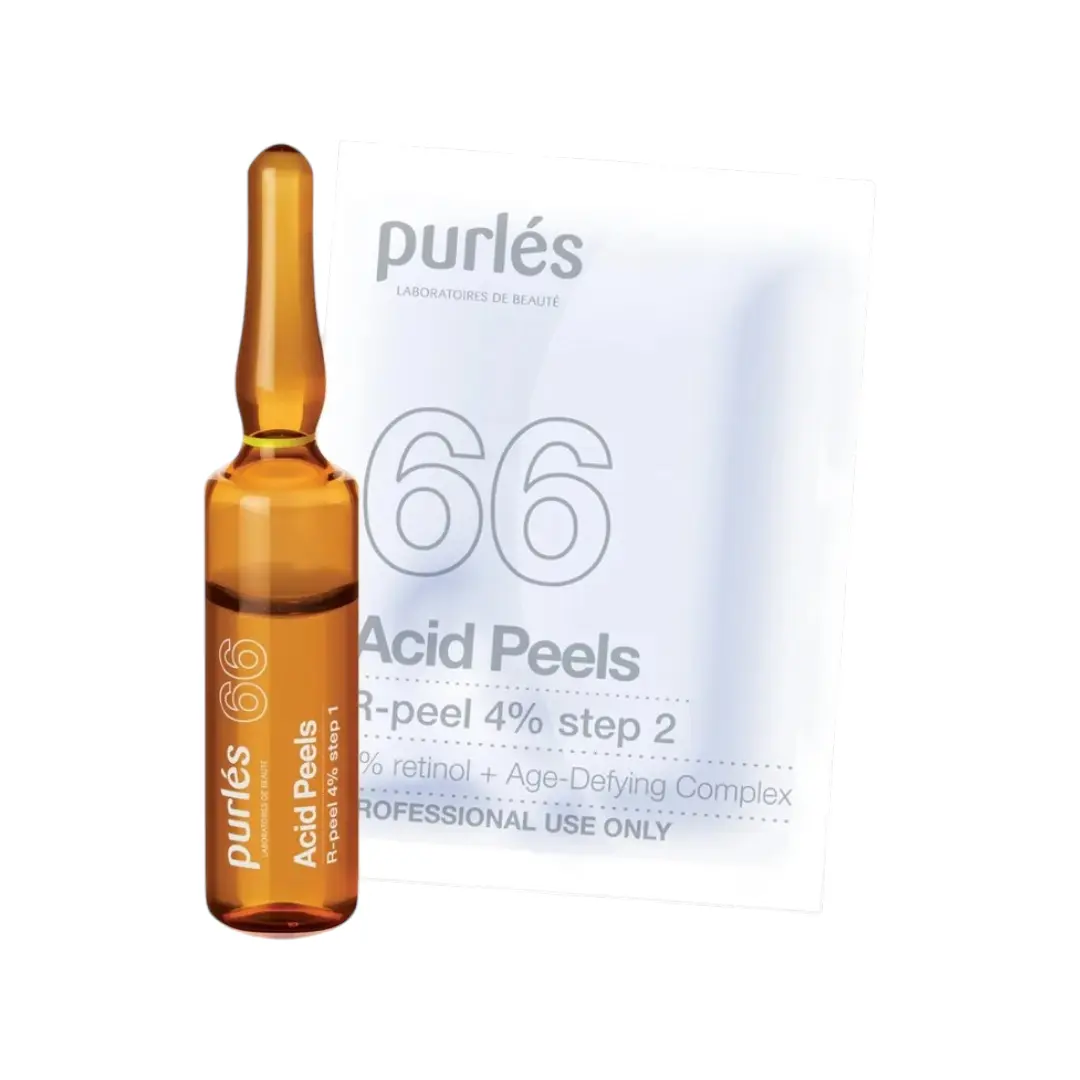 Chemický peeling Purlés 66 R-Peel 4% – retinol 2 Chemický peeling s retinolom – Purlés 66 R-Peel 4%, balenie