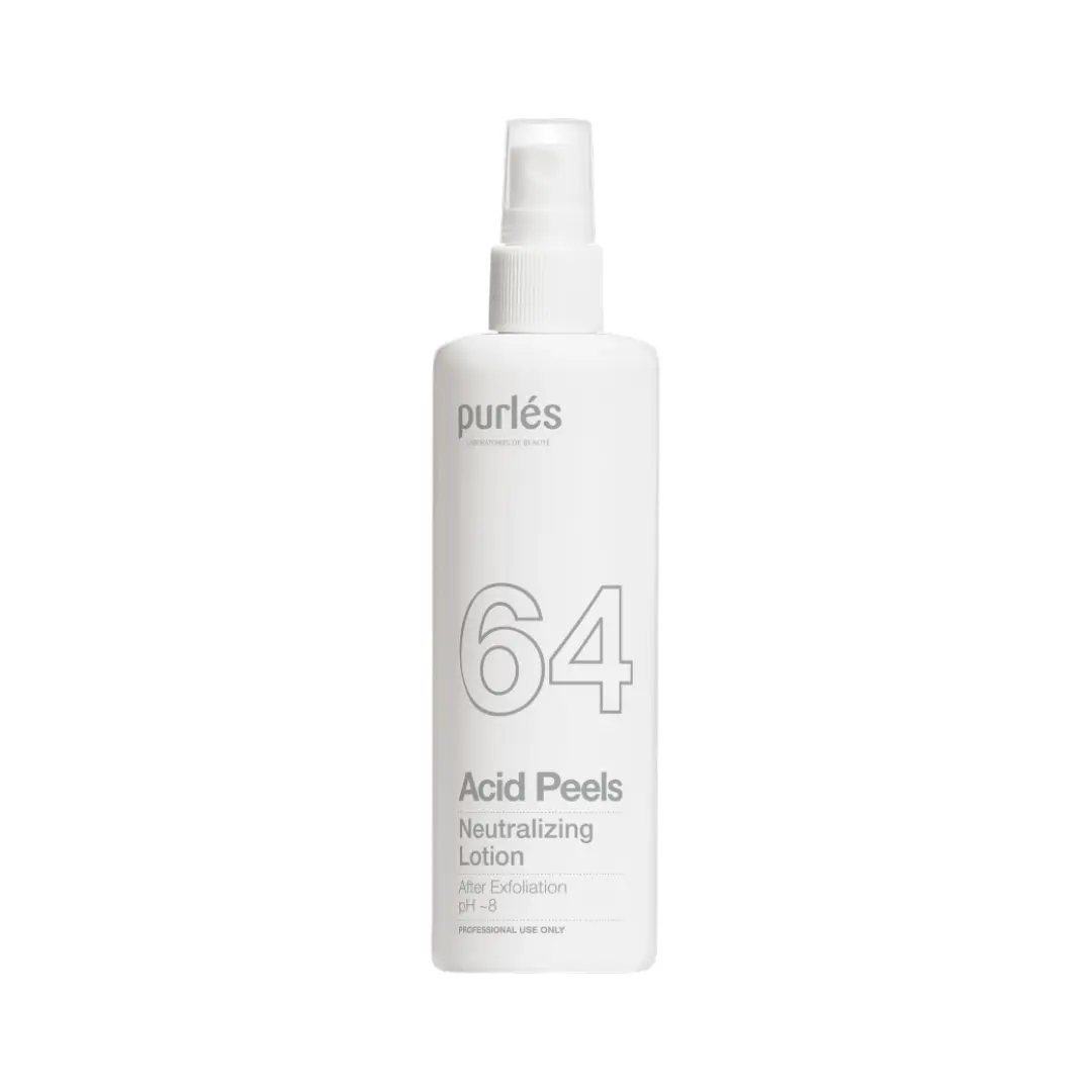 Neutralizačné mlieko Purlés 64 1 Neutralizátor chemického peelingu – Purlés 64 Neutralizing Lotion