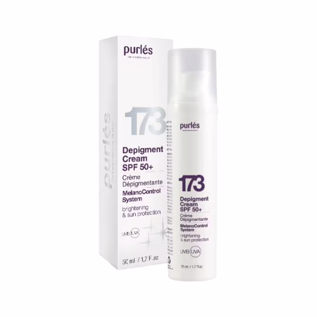 173 MelanoControl Depigmentačný krém SPF 50+ na pigmentové škvrny hexylrezorcinol a sladké drievko 1 depigmentačný krém s SPF 50+
